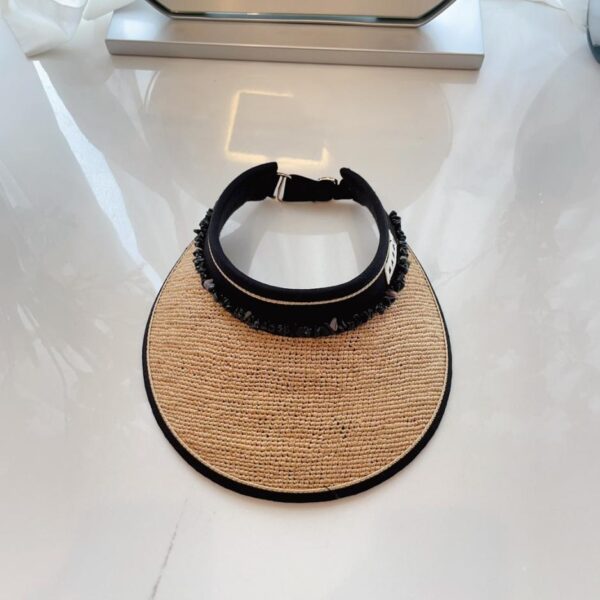 réplica,joyas,joyería,1:1,replica,fake,lujo,barato MARNI nuevo sombrero de verano de rafia con gancho de mano
