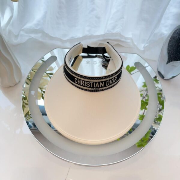 réplica,joyas,joyería,1:1,replica,fake,lujo,barato El nuevo sombrero de copa vacío con protector solar de doble capa de seda de hielo de alta calidad de Dior