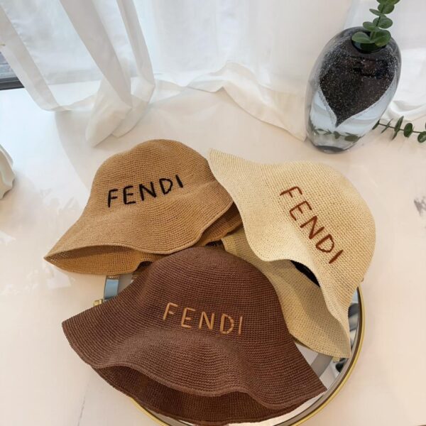 réplica,joyas,joyería,1:1,replica,fake,lujo,barato Fendi nuevo sombrero de pescador con gancho para la mano de primavera y verano.
