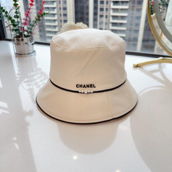réplica,joyas,joyería,1:1,replica,fake,lujo,barato Chanel primavera y verano nuevo sombrero de pescador de algodón y lino.