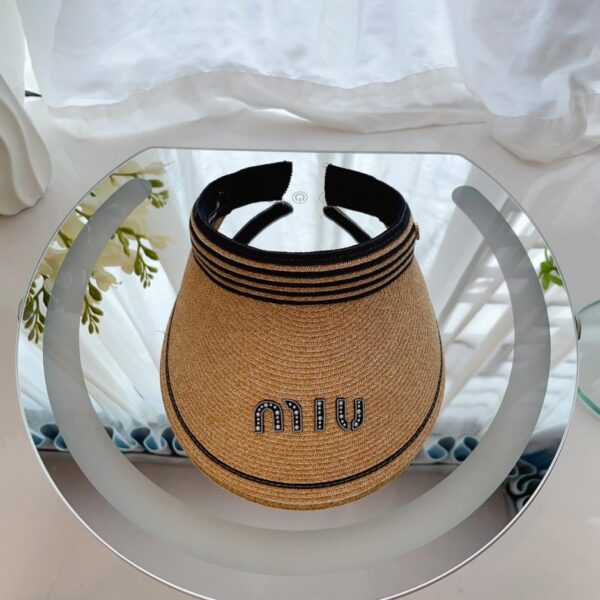 réplica,joyas,joyería,1:1,replica,fake,lujo,barato MiuMiu pasador de pelo trenzado sombrero de copa vacío