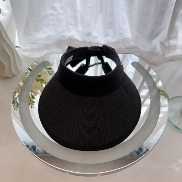 réplica,joyas,joyería,1:1,replica,fake,lujo,barato El nuevo sombrero de copa hueco con protección solar de doble capa de paja de verano de Loewe