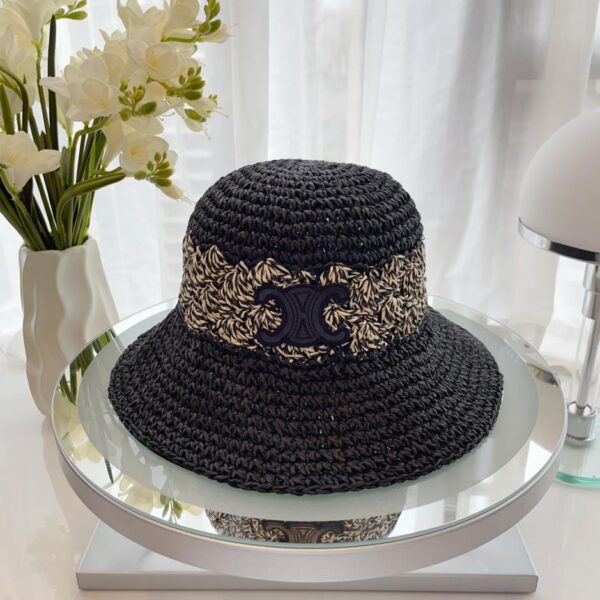 réplica,joyas,joyería,1:1,replica,fake,lujo,barato Sombrero de pescador con gancho para principiantes de Celine