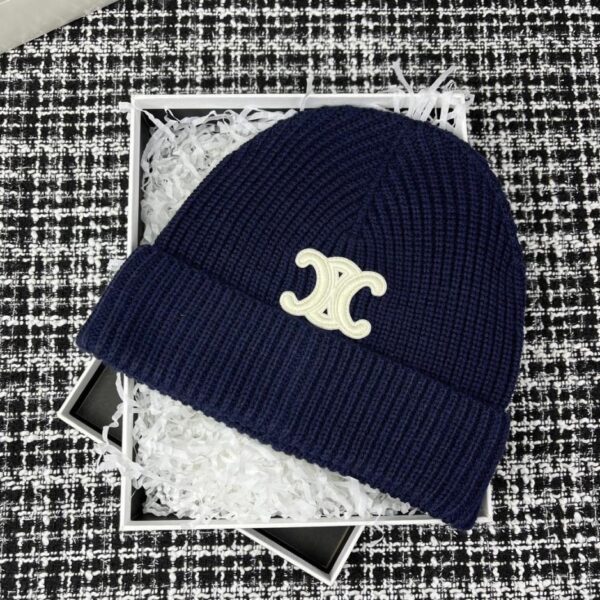 réplica,joyas,joyería,1:1,replica,fake,lujo,barato Gorro de punto de lana Celine gorro de punto de lana