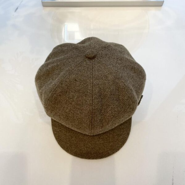 réplica,joyas,joyería,1:1,replica,fake,lujo,barato Gorra Prada con visera octogonal de lana