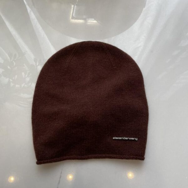 réplica,joyas,joyería,1:1,replica,fake,lujo,barato Nuevo gorro de lana de otoño e invierno de Alexanderwang, 100% lana de alta calidad