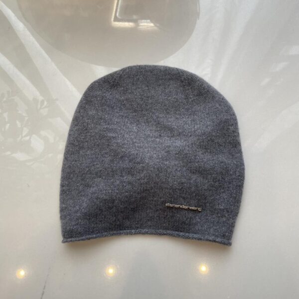 réplica,joyas,joyería,1:1,replica,fake,lujo,barato Nuevo gorro de lana de otoño e invierno de Alexanderwang, 100% lana de alta calidad