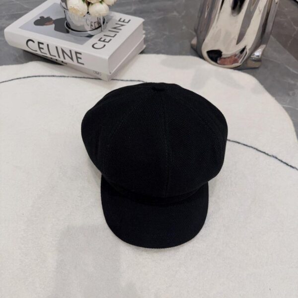 réplica,joyas,joyería,1:1,replica,fake,lujo,barato CELINE nuevo sombrero octogonal de sarga de algodón