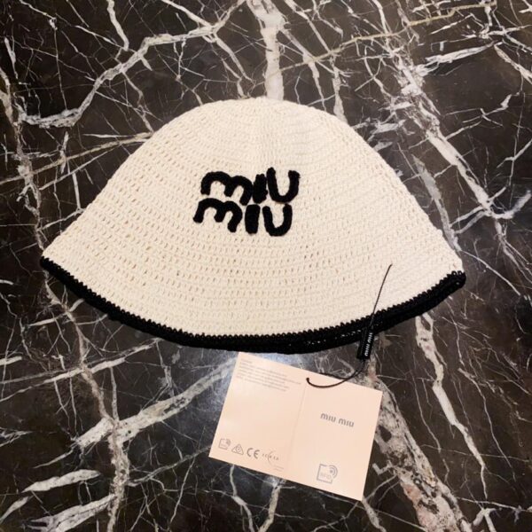 réplica,joyas,joyería,1:1,replica,fake,lujo,barato MiuMiu nuevo gorro tejido a mano
