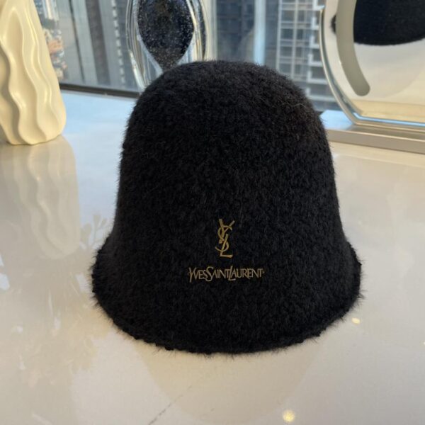 réplica,joyas,joyería,1:1,replica,fake,lujo,barato Sombrero de pescador YSL nuevo de lana de cordero