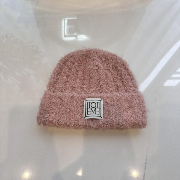 réplica,joyas,joyería,1:1,replica,fake,lujo,barato TOTEME hilo hilado suelto Teddy roll sombrero de punto mismo estilo para hombres y mujeres