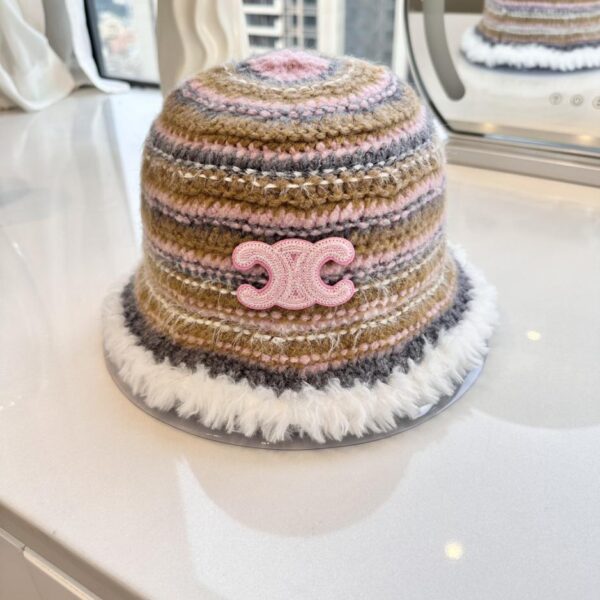 réplica,joyas,joyería,1:1,replica,fake,lujo,barato CELINE nuevo gorro de pescador tejido otoño e invierno
