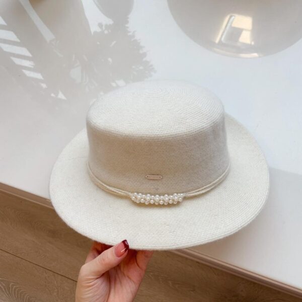 réplica,joyas,joyería,1:1,replica,fake,lujo,barato Gorro plano CELINE de lana virgen