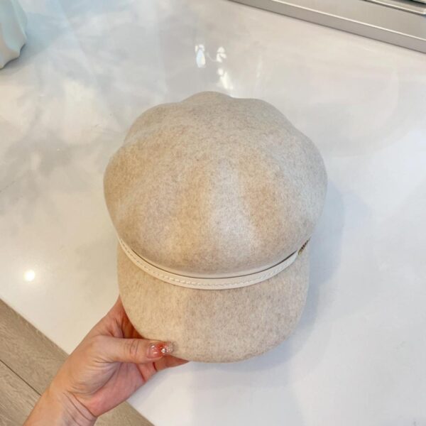 réplica,joyas,joyería,1:1,replica,fake,lujo,barato Chanel nuevo sombrero de fieltro de lana de otoño e invierno 100% lana