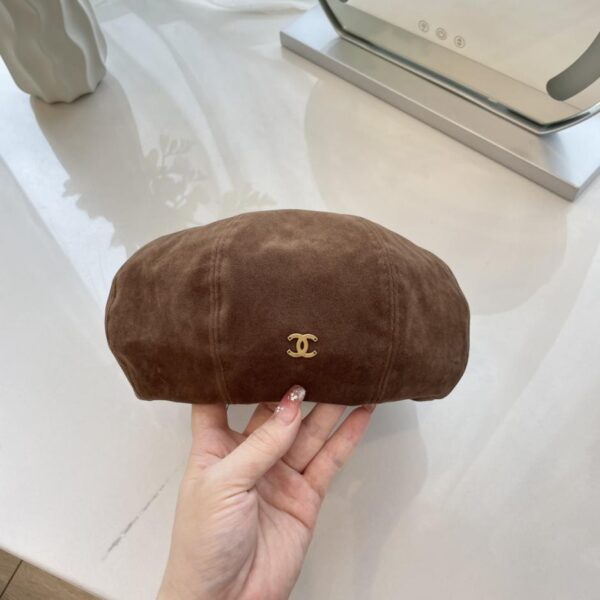 réplica,joyas,joyería,1:1,replica,fake,lujo,barato Nueva boina de calabaza de gamuza de otoño e invierno de Chanel.