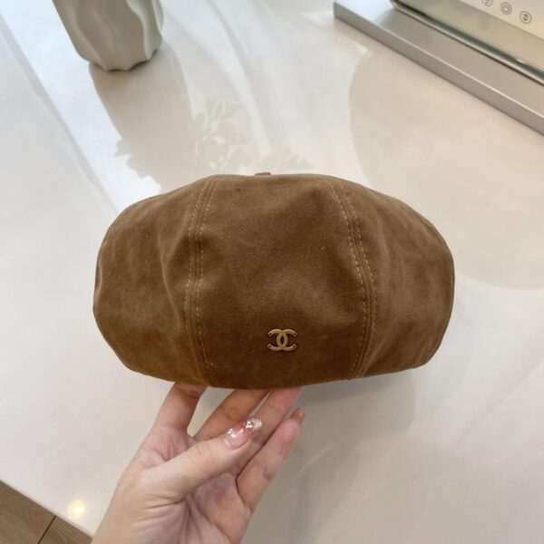 réplica,joyas,joyería,1:1,replica,fake,lujo,barato Nueva boina de calabaza de gamuza de otoño e invierno de Chanel.