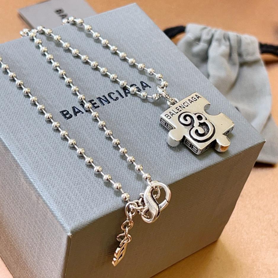 réplica,joyas,joyería,1:1,replica,fake,lujo,barato réplica,joyas,joyería,1:1,replica,fake,lujo,barato Collar nuevo Balenciaga (58E6)