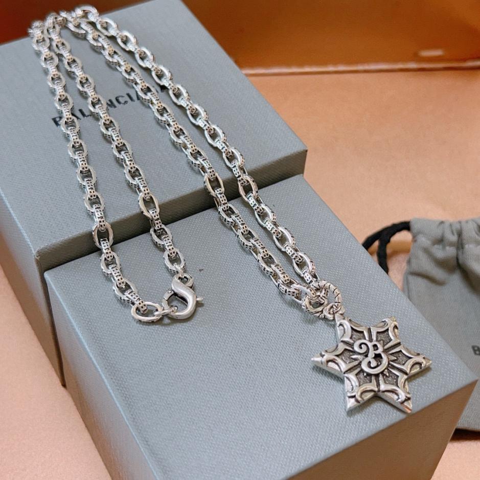 réplica,joyas,joyería,1:1,replica,fake,lujo,barato réplica,joyas,joyería,1:1,replica,fake,lujo,barato Collar nuevo Balenciaga (1A39)