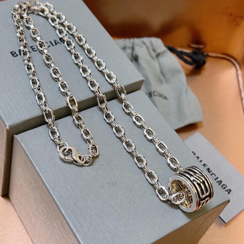 réplica,joyas,joyería,1:1,replica,fake,lujo,barato réplica,joyas,joyería,1:1,replica,fake,lujo,barato Collar nuevo Balenciaga (8C61)