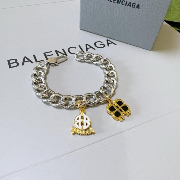réplica,joyas,joyería,1:1,replica,fake,lujo,barato Pulsera Balenciaga para hombre (1C3D)