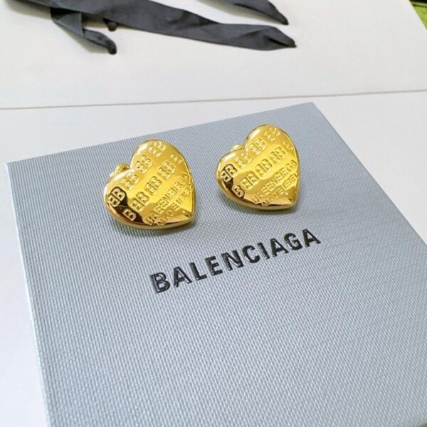 réplica,joyas,joyería,1:1,replica,fake,lujo,barato Pendientes BALENCIAGA contrasincronización (7D27)