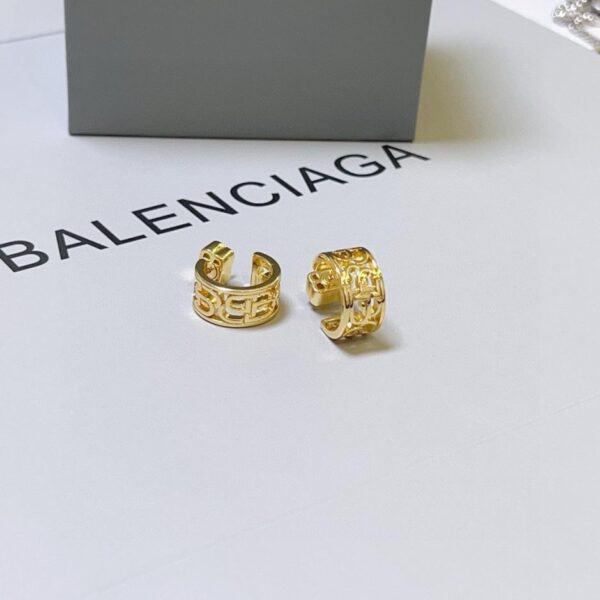 réplica,joyas,joyería,1:1,replica,fake,lujo,barato Pendientes BALENCIAGA contrasincronización (2542)