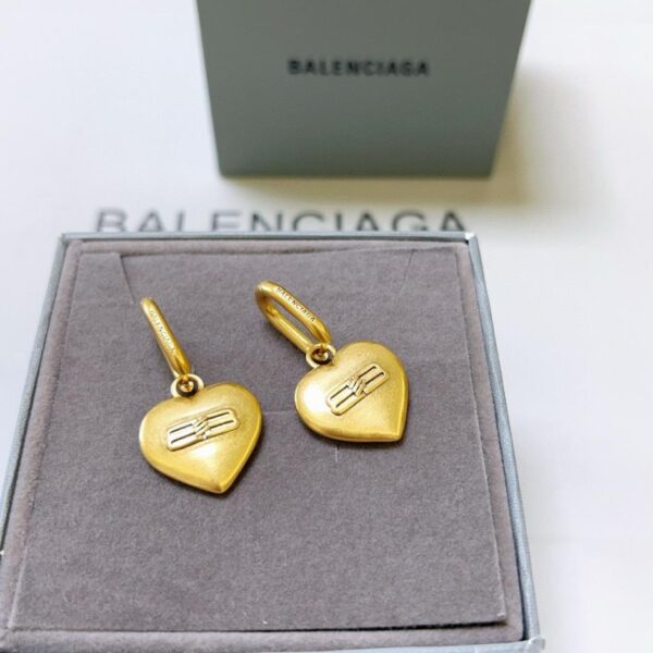 réplica,joyas,joyería,1:1,replica,fake,lujo,barato Pendientes BALENCIAGA contrasincronización (836E)