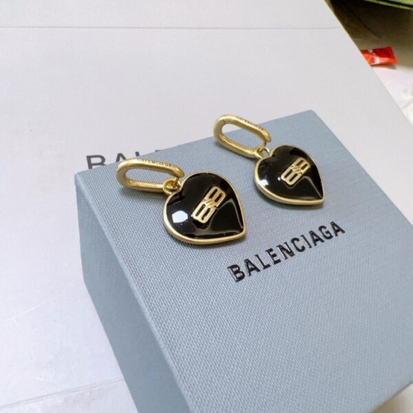 réplica,joyas,joyería,1:1,replica,fake,lujo,barato Pendientes BALENCIAGA contrasincronización (687B)