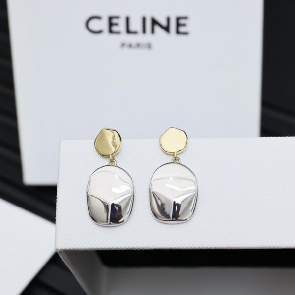 réplica,joyas,joyería,1:1,replica,fake,lujo,barato Pendientes Celine nuevos Arco de Triunfo (688E)
