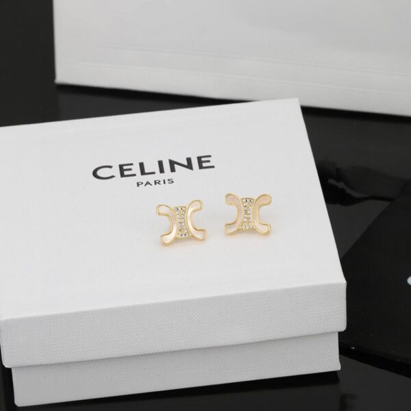 réplica,joyas,joyería,1:1,replica,fake,lujo,barato Pendientes nuevos Celine (EF22)