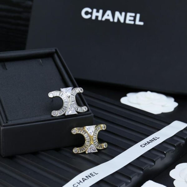 réplica,joyas,joyería,1:1,replica,fake,lujo,barato Pendientes de amor asimétricos populares del Arco de Triunfo de Celine (D069)