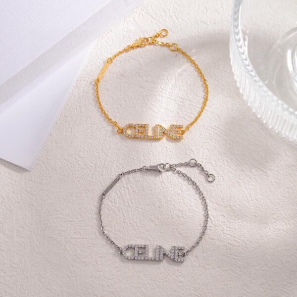 réplica,joyas,joyería,1:1,replica,fake,lujo,barato Pendientes nuevos Celine (D4B1)