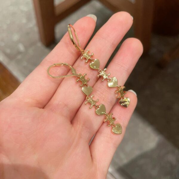 réplica,joyas,joyería,1:1,replica,fake,lujo,barato Pendientes Celine (CCBF)