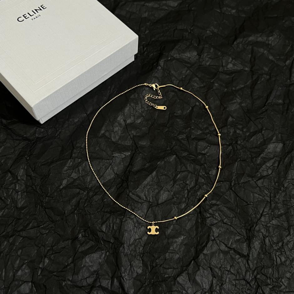 réplica,joyas,joyería,1:1,replica,fake,lujo,barato réplica,joyas,joyería,1:1,replica,fake,lujo,barato Collar Celine (9021)