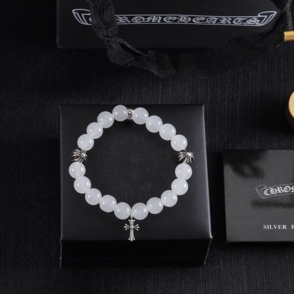 réplica,joyas,joyería,1:1,replica,fake,lujo,barato Pulsera Corazones Cromada(2866)