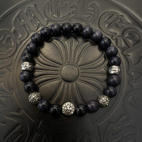 réplica,joyas,joyería,1:1,replica,fake,lujo,barato [Calidad de mostrador] Nueva pulsera retro clásica con corazones cromados (40AF)