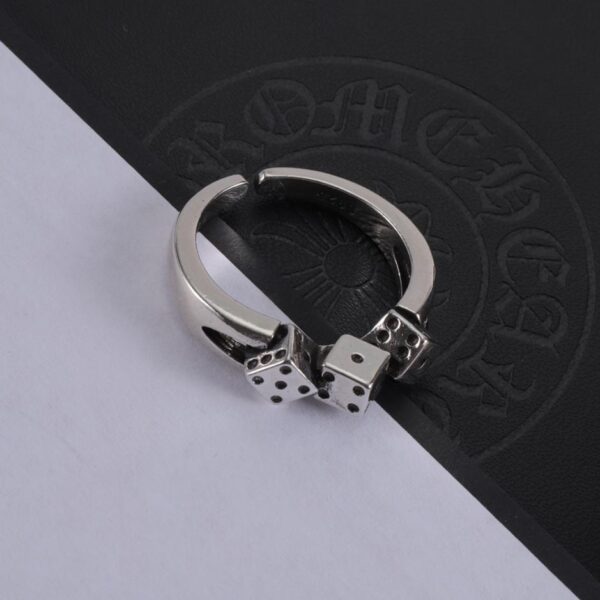 réplica,joyas,joyería,1:1,replica,fake,lujo,barato Anillo Corazones Cromado(5973)