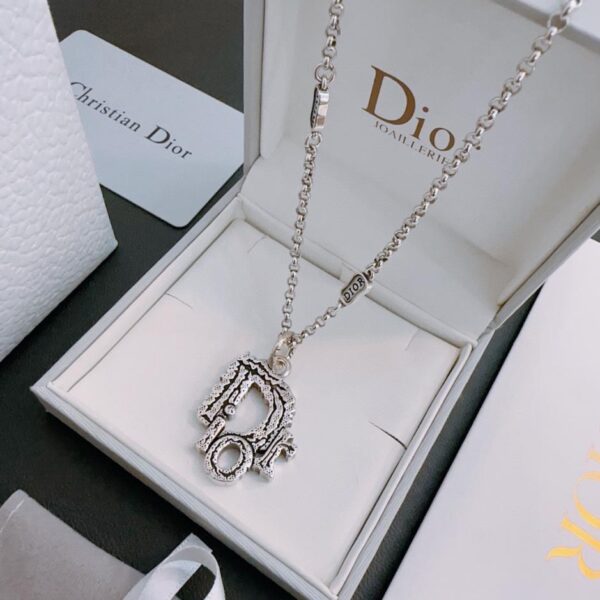 réplica,joyas,joyería,1:1,replica,fake,lujo,barato Collar DIOR Nuevo estilo de pareja de contador (6D15)
