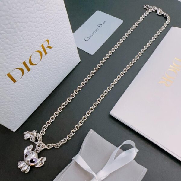 réplica,joyas,joyería,1:1,replica,fake,lujo,barato Pulsera Dior estilo ágata multielemento y plata tailandesa, estilo pareja (4A97)