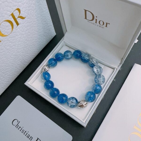 réplica,joyas,joyería,1:1,replica,fake,lujo,barato Pulsera estilo pareja Dior con ágata multielemento y plata tailandesa (D5C9)