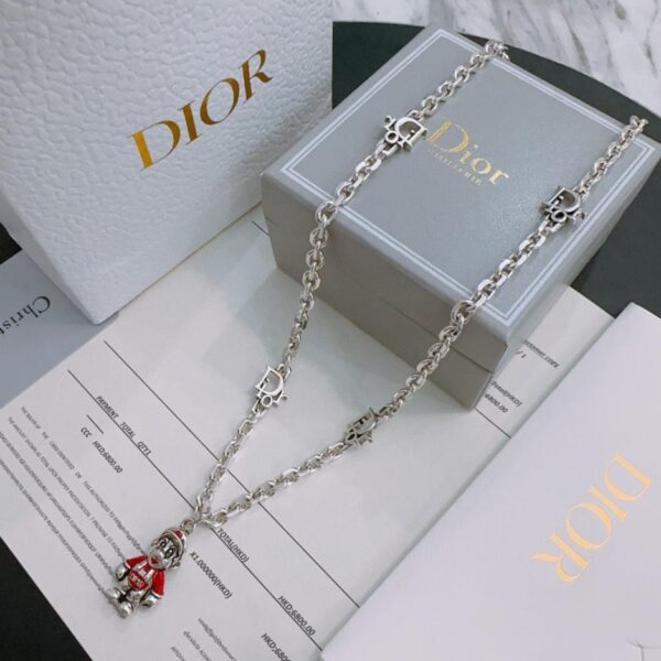 réplica,joyas,joyería,1:1,replica,fake,lujo,barato Collar DIOR Nuevo estilo de pareja de contador (152B)