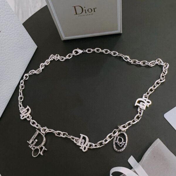 réplica,joyas,joyería,1:1,replica,fake,lujo,barato Collar DIOR nuevo modelo de pareja estilo mostrador (CFC5)