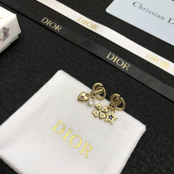 réplica,joyas,joyería,1:1,replica,fake,lujo,barato Pendientes Dior contador consistente (71DE)