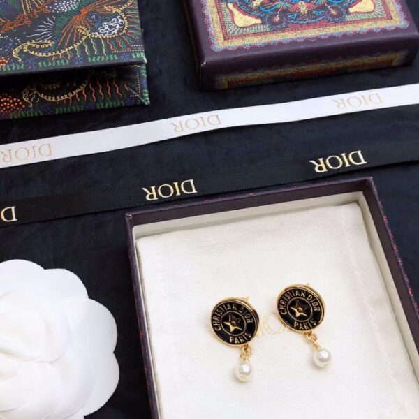 réplica,joyas,joyería,1:1,replica,fake,lujo,barato Pendientes Dior nuevos cd (D65D)