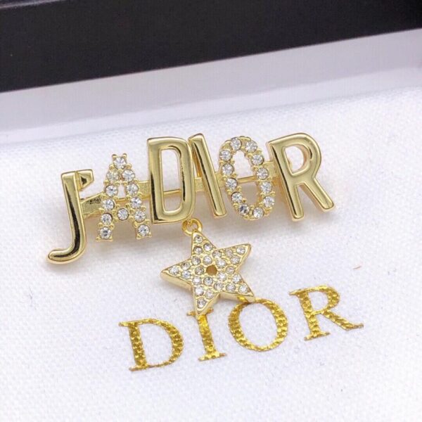 réplica,joyas,joyería,1:1,replica,fake,lujo,barato Broche JADIOR zp mismo material latón (0956)