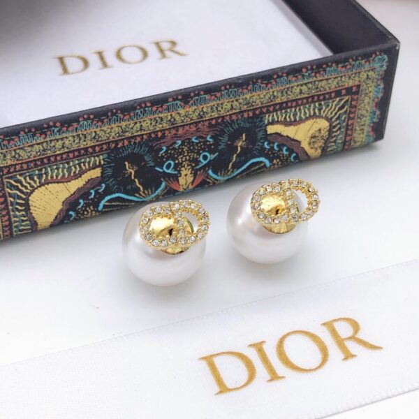 réplica,joyas,joyería,1:1,replica,fake,lujo,barato Los últimos pendientes mini cd de Dior (02C5)