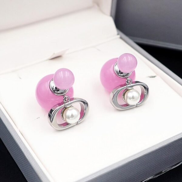 réplica,joyas,joyería,1:1,replica,fake,lujo,barato Los nuevos pendientes Tribales color gelatina de Dior (E2C0)