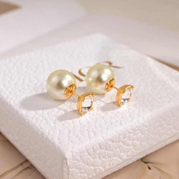 réplica,joyas,joyería,1:1,replica,fake,lujo,barato Pendientes Dior con letras nuevas (054A)