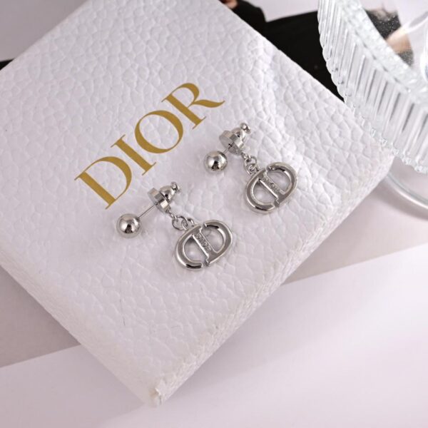 réplica,joyas,joyería,1:1,replica,fake,lujo,barato Pendientes Dior con letras nuevas (D999)