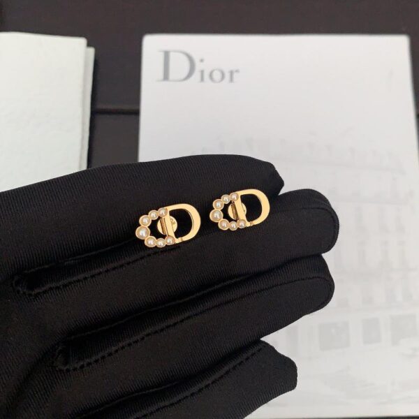 réplica,joyas,joyería,1:1,replica,fake,lujo,barato Dior últimos pendientes de perlas CD (C36A)